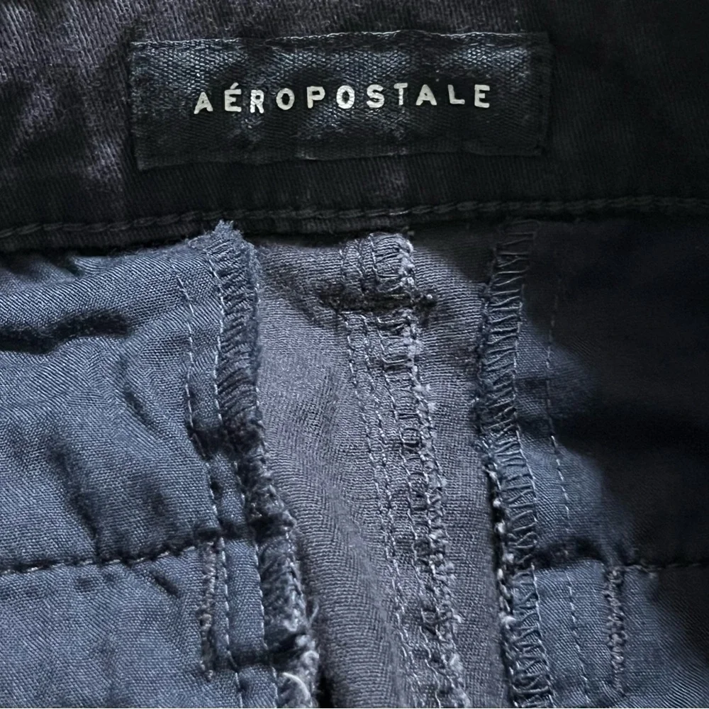 Aeropostale Navy Blue Cotton Spandex Skirt Women Size 00